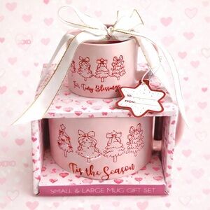 Valentine Gift Mug Set - Pink